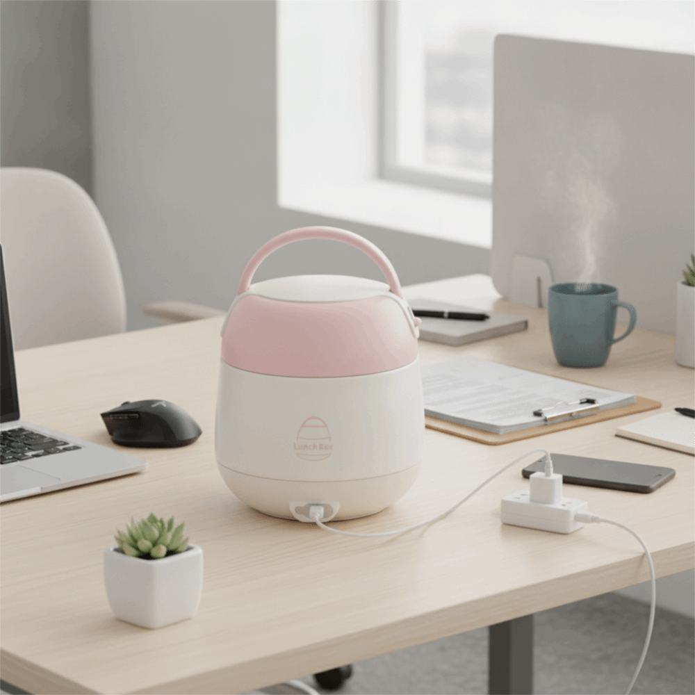 Baby Food Warmer - 304 Edelstahl Elektrische Lunchbox mit Einzelnen