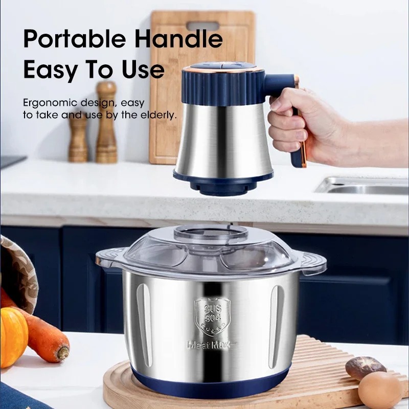 Baby Food Vegetables - 5L Elektrische Fleischmühle mit Großer Kapazität