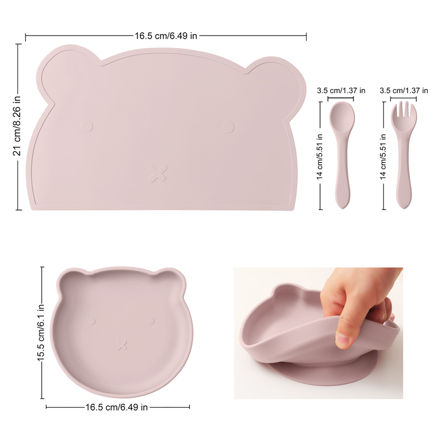 BPA FREI 4PCS Silikon Kinder G – Baby Food Menu Bewertung und Preis
