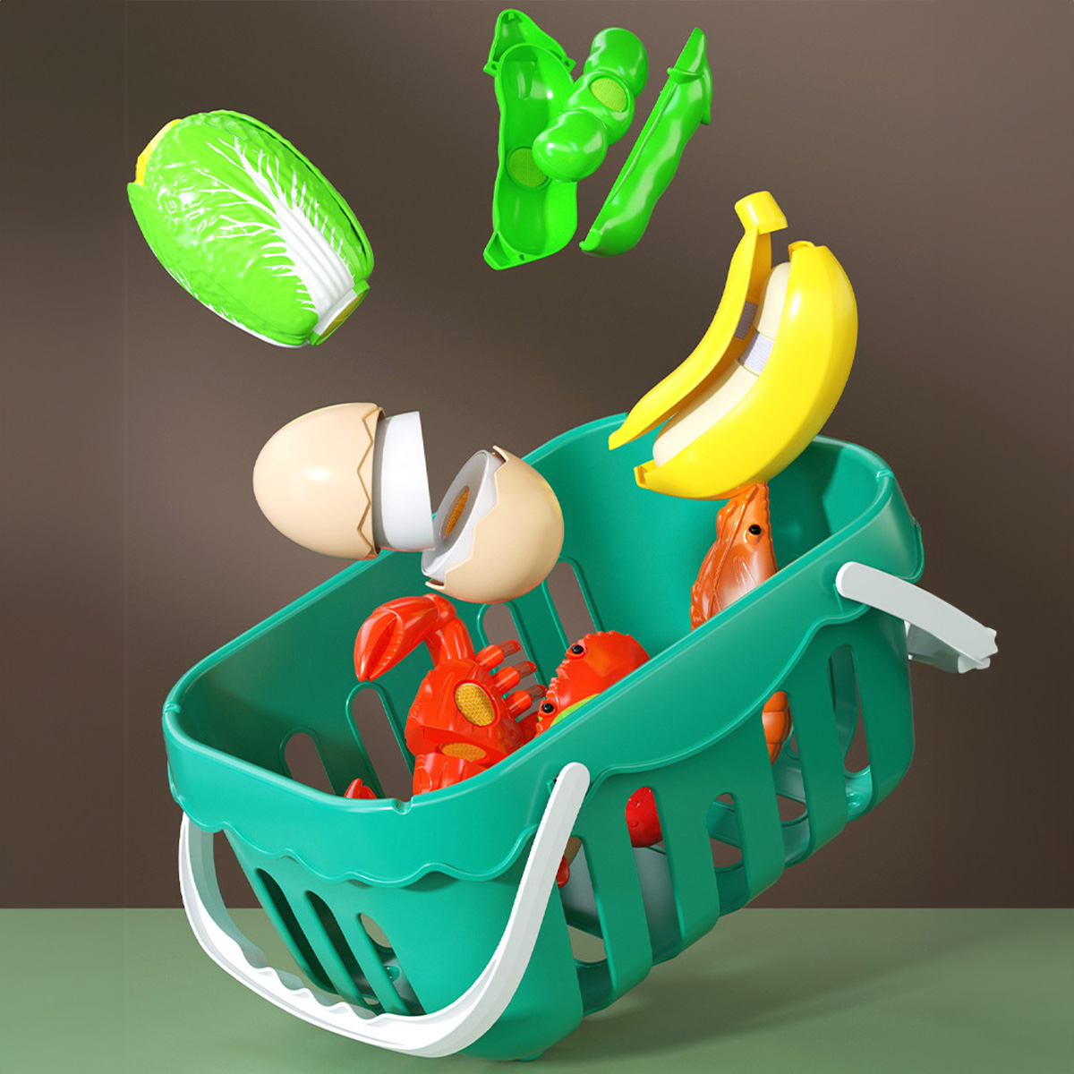 Schneidendes Spiellebensmittel – Baby Food Vegetables Bewertung und Preis